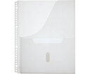 キングジム 取扱説明書ファイル用ポケット(30穴) 1冊 2630PB(4)
