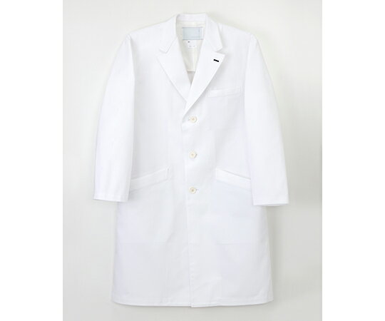 ナガイレーベン 男子シングルドクターコート ホワイト M 1枚 PP-3300