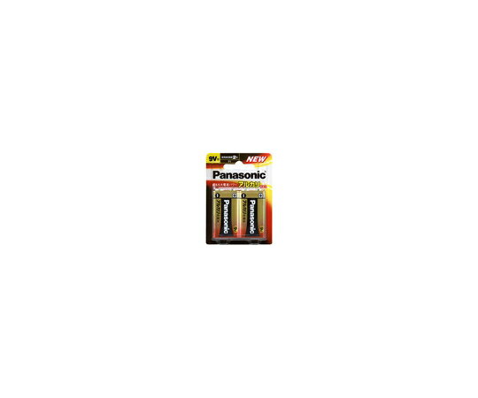 パナソニック アルカリ乾電池　9V形　2本パック 1パック(2本入) 6LR61XJ2B