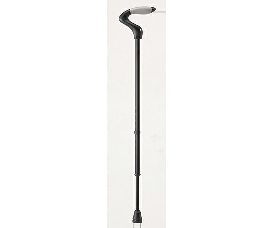 ●持ち手は握りやすいグリップ形状●ゴム脚キャップは衝撃を和らげるクッション機能付きで長時間使用でも疲れにくい仕様です●サイズ：H780〜920mm×W150mm●材質：支柱部分／アルミ・PP・合成ゴム、持ち手部分／プラスチック、底キャップ／ゴム●※ゴム脚のサイズ：38mmφ×H50mm●耐荷重：120kg