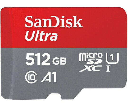 サンディスク ウルトラ　プレミアムエディション　microSDXC　UHS-I　カード　512GB 1個 SDSQUAR-512G-JN3MA