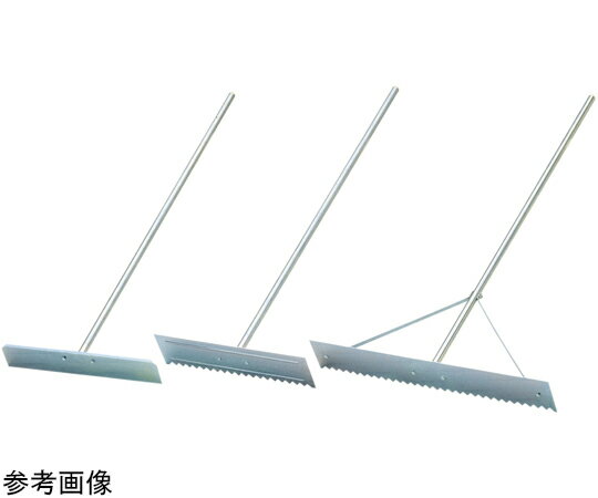 ●平型・歯型兼用レーキ●サイズ：幅90×全長150×高さ14cm●重さ：4kg●スチール製平型・歯型兼用