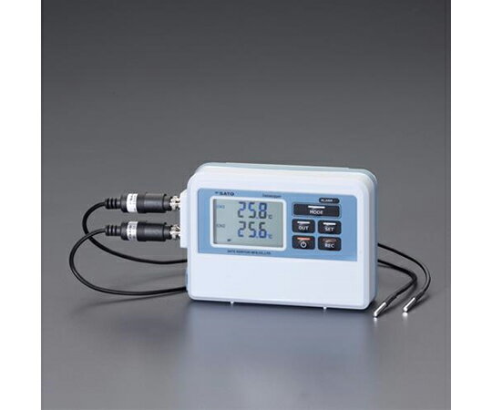 佐藤計量器製作所 温度データロガー（分離型　+　分離型） 1組 EA742GB-2A