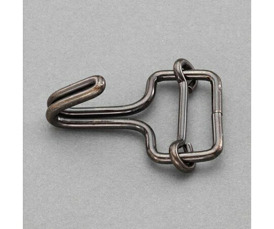 エスコ フック（スチール黒メッキ/5個）　30mm 1袋(5個入) EA628RT-653