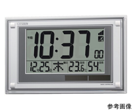 リズム（時計） 電波時計（掛置兼用） 1個 8RZ189-003