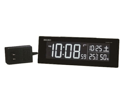 セイコー シリーズC3交流式デジタル電波置時計 1個 DL305K セイコー シリーズC3交流式デジタル電波置時計 1個 DL305K