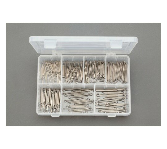 エスコ 割りピンセット(ステンレス製) 1/16"-5/32" 1セット EA949YP-2