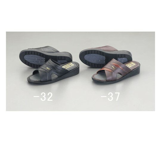 エスコ サンダル(黒) [LL] 1足 EA910SV-32