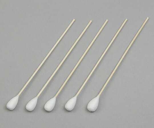 ベスケア　ナビス（アズワン） ベスケア ホスピタル綿棒 φ12×152mm 5本/袋×60袋 W266-5本