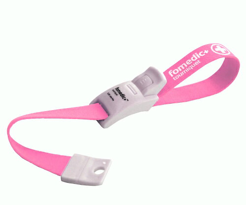 FOCAL（フォーカル） ラテックスフリーワンタッチ駆血帯（フォーメディックプラス）　ピンク CL200