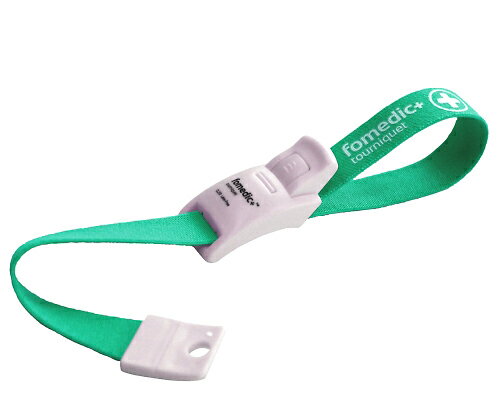 FOCAL（フォーカル） ラテックスフリーワンタッチ駆血帯（フォーメディックプラス）　ミントグリーン CL200