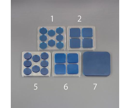 エスコ 40×40×5mm耐震ベース(角/4枚) 1pk EA979D-6