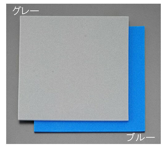 エスコ 発泡ポリエチレン(青/5枚) 100×100×5mm 1PACK EA997XD-102