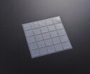 【おまとめお得な2個セット】エクシール 転倒防止シート(ゲルタック角型) 20×20×2.0t 100個入 1シート(100個入) GT2-20