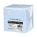 伊藤忠リーテイルリンク 抗菌カウンタークロス ハーフ ブルー 100枚入 1パック(100枚入) KYM-1