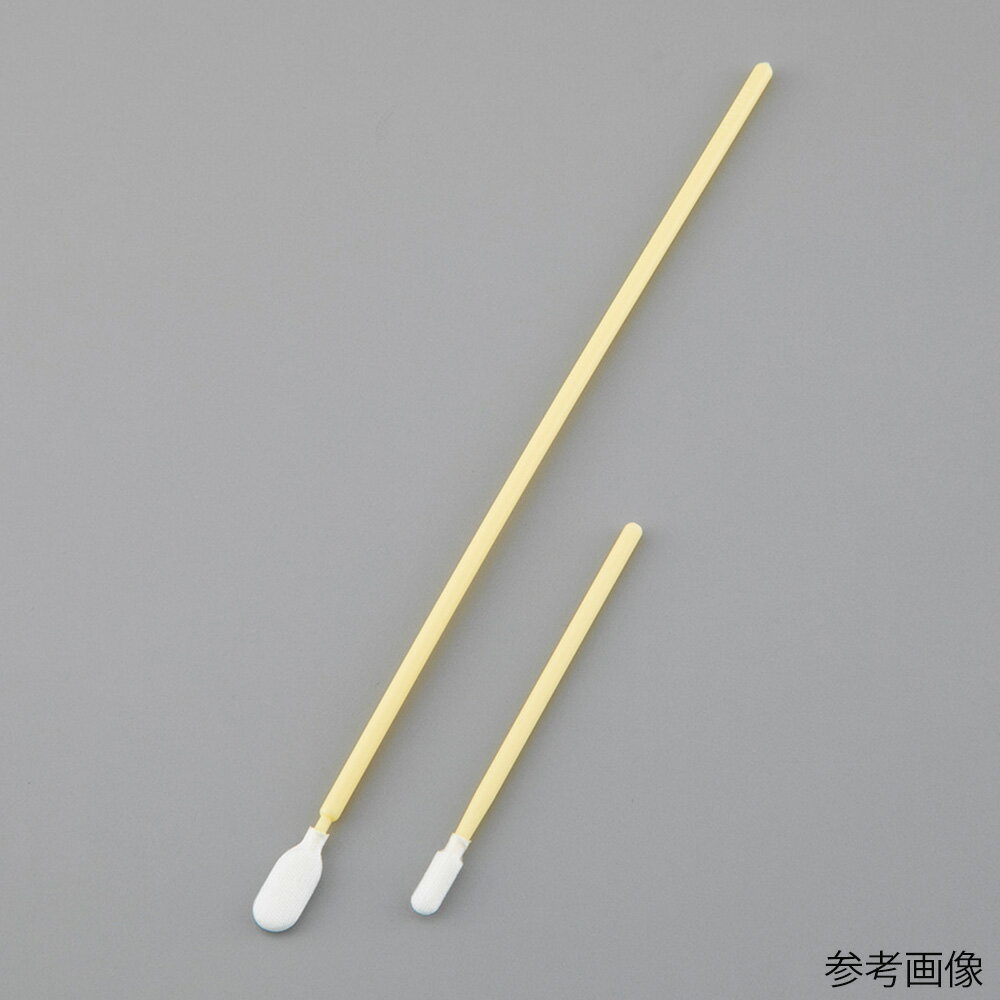 ●ヘッド部は熱圧着されています。●パーティクルや繊維、イオン、抽出物が低レベルです。●ヘッドサイズ（mm）：4×2.5×11●全長（mm）：70●入数：1箱（100本×20袋入）●材質：ヘッド部／ポリエステル、スティック部／PP（ポリプロピレン）
