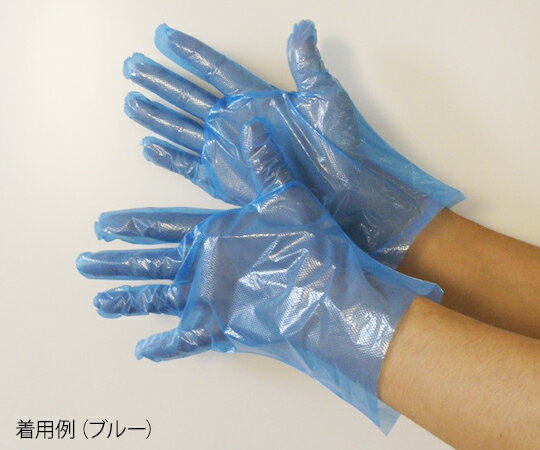 ホワイトマックス ポリエチレン手袋　ガードマックス箱入エコノミー　TO-400A　ナチュラル　L　200枚×40箱 1ケース(200枚×40箱入) TO-400A L