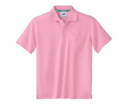 住商モンブラン ポロシャツ　兼用　半袖　ピンク　3L 1枚 32-5062