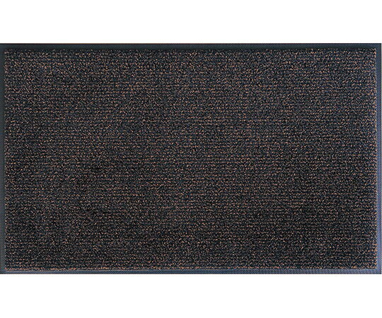 クリーンテックス・ジャパン 薄型万能マット　アイアンホース（ストライプ）　ブラック・ブラウン　75×..