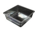 トラスコ中山 PET製超耐寒小型容器 105X105X35mm 透明 100枚 1袋(100個入) PETY-105105