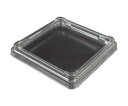 トラスコ中山 PET製超耐寒小型容器 PETYー105105用蓋 透明 100枚入 1袋(100個入) PETY-105105F