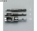 六角軸サークルポンチ 10mm 1本 EA824DT-10