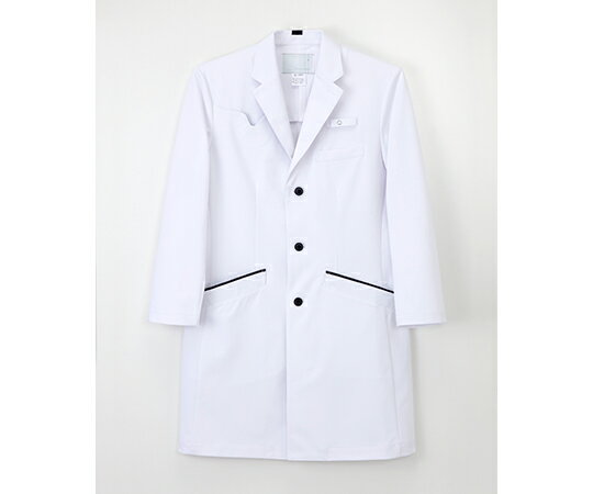 ナガイレーベン 男子シングルドクターコート Tネイビー L 1枚 SD-3350