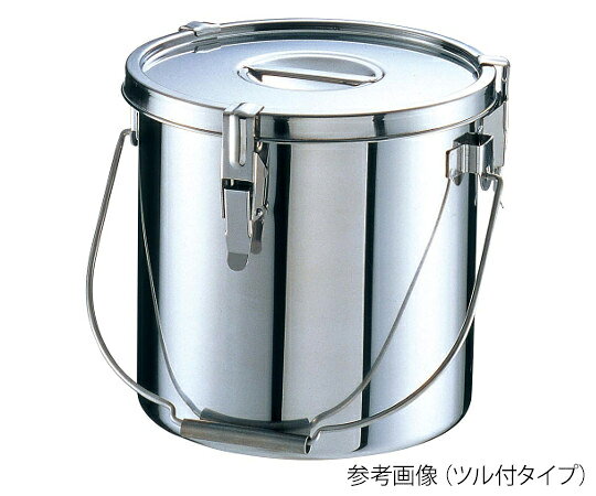 オオモリ 密閉缶（316） 15L 270φ×270 ツル付 1個 OM1012-05