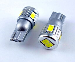 Linkman T10バルブ（白） 12V/140mA 白 1個 HC-T10-5630-1C-6