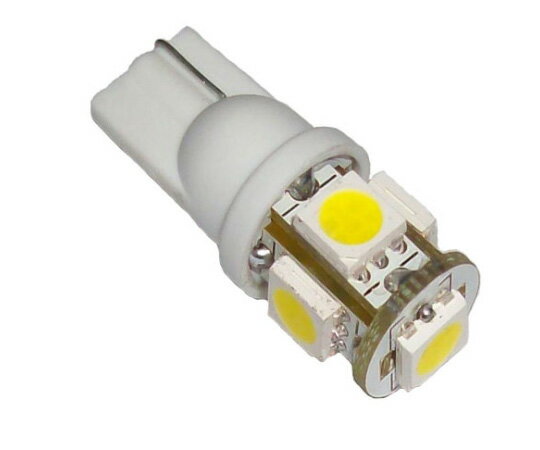 Linkman T10 カー用LED（2個入り ブルー） 1セット(2個入) T10-WG-005B5050