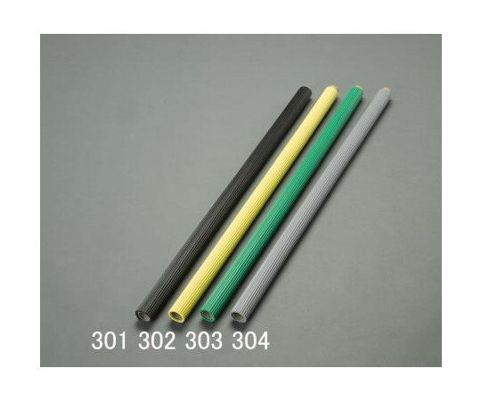 エスコ ゴムパイプ（グレー） 40×900mm 1本 EA997XC-324