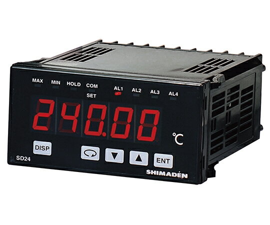 シマデン ディジタル指示計 1個 SD24-690-00000(4)