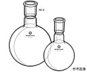 桐山製作所 丸型フラスコ 2000mL 1個 F6-2-15(4)