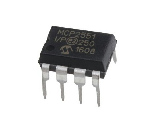 Microchip 1Mbps 高速 CANトランシーバ ISO 11898 8-Pin PDIP 1袋(5個入) MCP2551-I/P