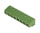 TE Connectivity 基板端子ストリップ Buchananシリーズ 5mmピッチ 1列 8極 緑 1袋(5個入) 282836-8