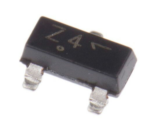 ON Semiconductor ツェナーダイオード 6.2V 300 mW 3-Pin SOT-23 1個 BZX84C6V2LT1G