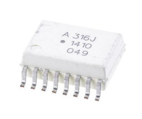 Broadcom フォトカプラ IC出力 16-Pin 1個 HCPL-316J-000E
