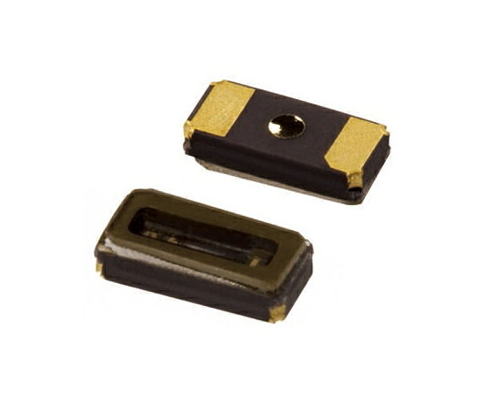 エプソン 水晶振動子　32.768kHz　表面実装　2-pin　SMD　基本波 1袋(5個入)●FC-135水晶ユニット●このEpsom　Toyocom製の低プロファイル（0.9mm）　SMD水晶ユニットは標準の32.768　kHzで動作し、小型の通信機器に最適です。●FC-135シリーズの動作温度範囲は-40→85°Cです。●入数：1袋（5個入）●標準周波数：32.768kHz●実装タイプ：表面実装●負荷キャパシタンス：7pF●パッケージタイプ：SMD●ピン数：2●長さ：3.2mm●幅：1.5mm●高さ：0.8mm●寸法：3.2×1.5×0.8mm●周波数許容性：±20ppm●シリーズ抵抗：70kΩ●周波数エージング：±3　（初年度）ppm/年●動作温度　Min：-40°C●動作温度mAx：+85°C●RoHS適合状況：適合●コード番号：667-6094