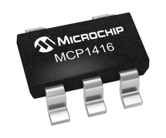 Microchip MOSFETドライバ 1.5A 4.5〜18 V 5-Pin SOT-23 1袋(5個入) MCP1416T-E/OT