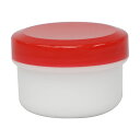 金鵄製作所 軟膏壷(軟膏容器・定量タイプ)20mL 赤 200個 1箱(200個入) 10030-002