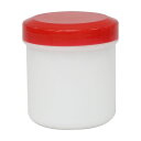 金鵄製作所 軟膏壷(軟膏容器・定量タイプ)50mL 赤 90個 1箱(90個入) 10050-802