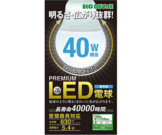 ǥХ LEDŵ 40W  1 EBLE26-05WK65