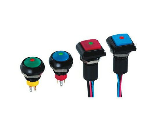 APEM Apem 押しボタンスイッチ 5 A @ 28 V dc モーメンタリ パネルマウント 緑 1個 IPC3FAD6LOGのサムネイル