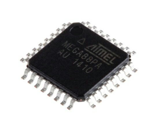 Microchip マイコン ATmega 8ビット RISC AVR 32-Pin TQFP 1袋(5個入) ATMEGA88PA-AU