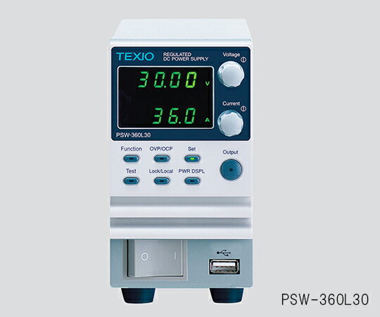 TEXIO テクシオ 直流安定化電源 ワイドレンジ 1個 PSW-360M160