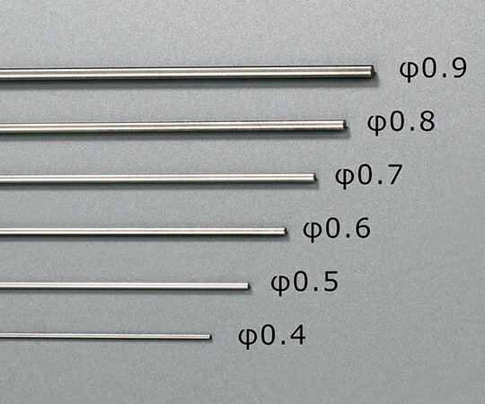 モリブデン線(φ0.7×500mm) 1個 Mo-φ0.7