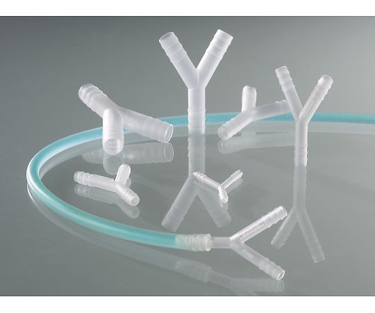 ●耐熱性・耐薬品性・機械的強度が高いです。●接続口外径（mm）：Φ9●材質：PVDF●耐熱温度：160℃●入数：1袋（10個入）●Y型