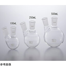 Glassco 丸底フラスコ（二口）24/40 500mL 1個 059.470.10