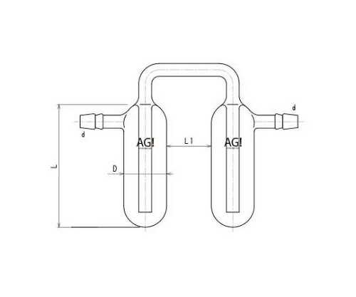 旭製作所 二連式ミニトラップ 1個 4170-36/60