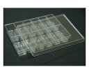 サンプル保管トレー 3枚入 210×297×45mm 2×6マス 1セット(3枚入) T-010-12TD
